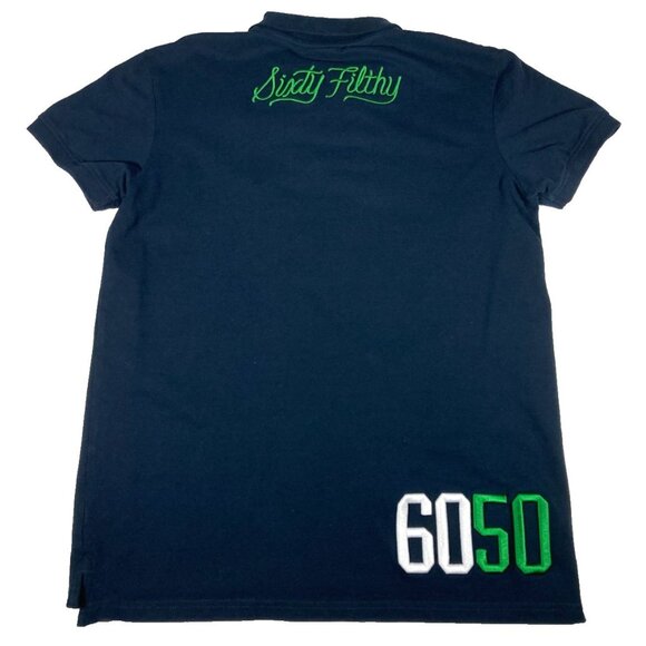 OpTic Day 2022 Gaming Polo Men's Large Black Sixty Filthy 6050 Embroidered - Picture 2 of 6